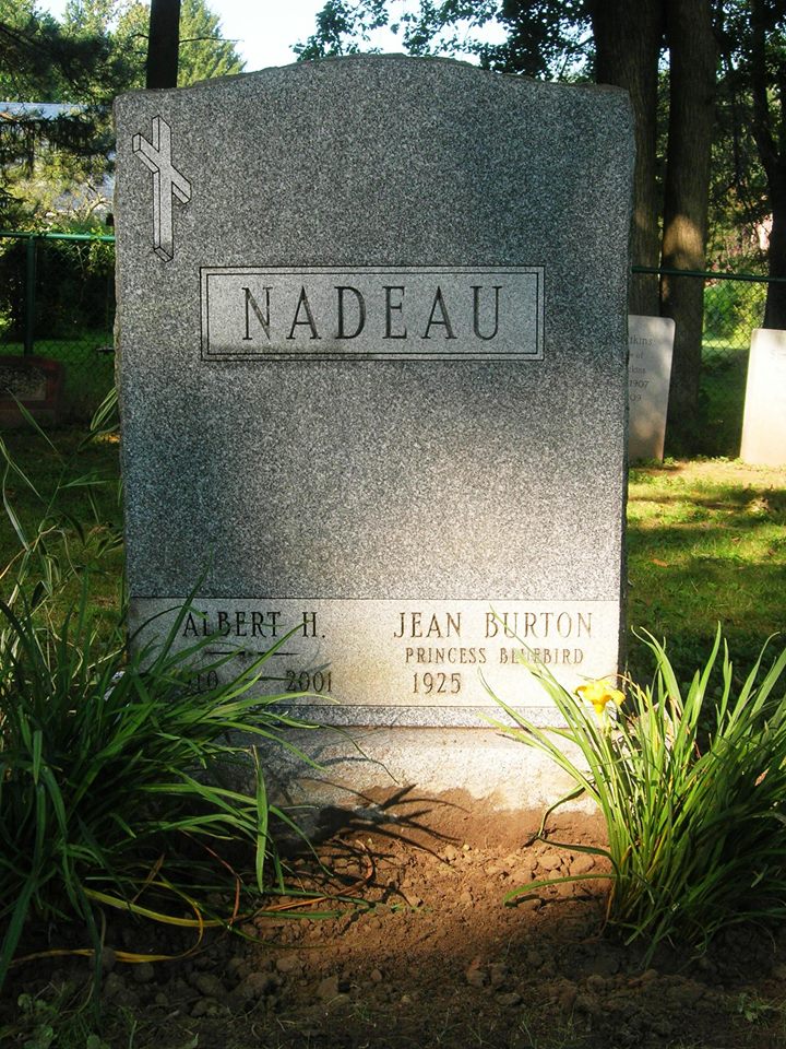 Al and Jean Nadeau - headstone