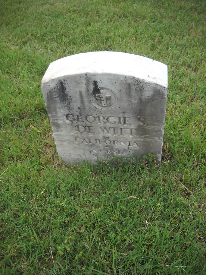 Georgie (Smithwick) DeWitt - headstone