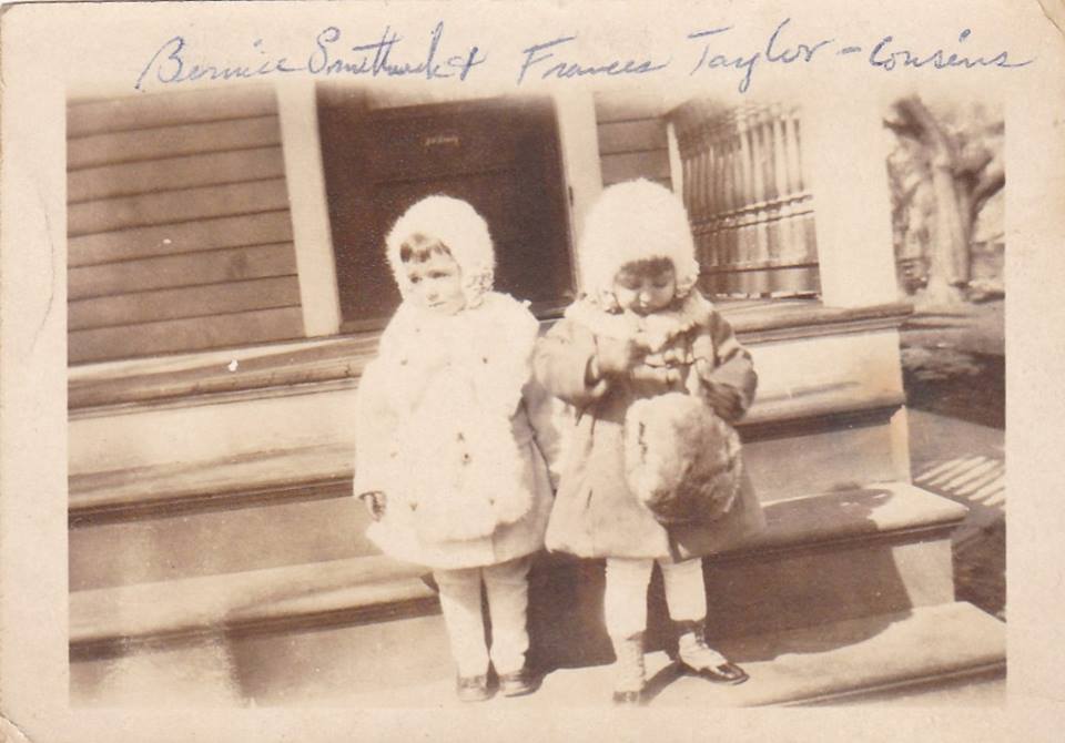 Bernice Smithwick and Frances Taylor cousins