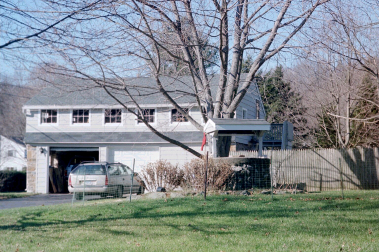 John and Anne Smithwick - garage on Peck Lane house