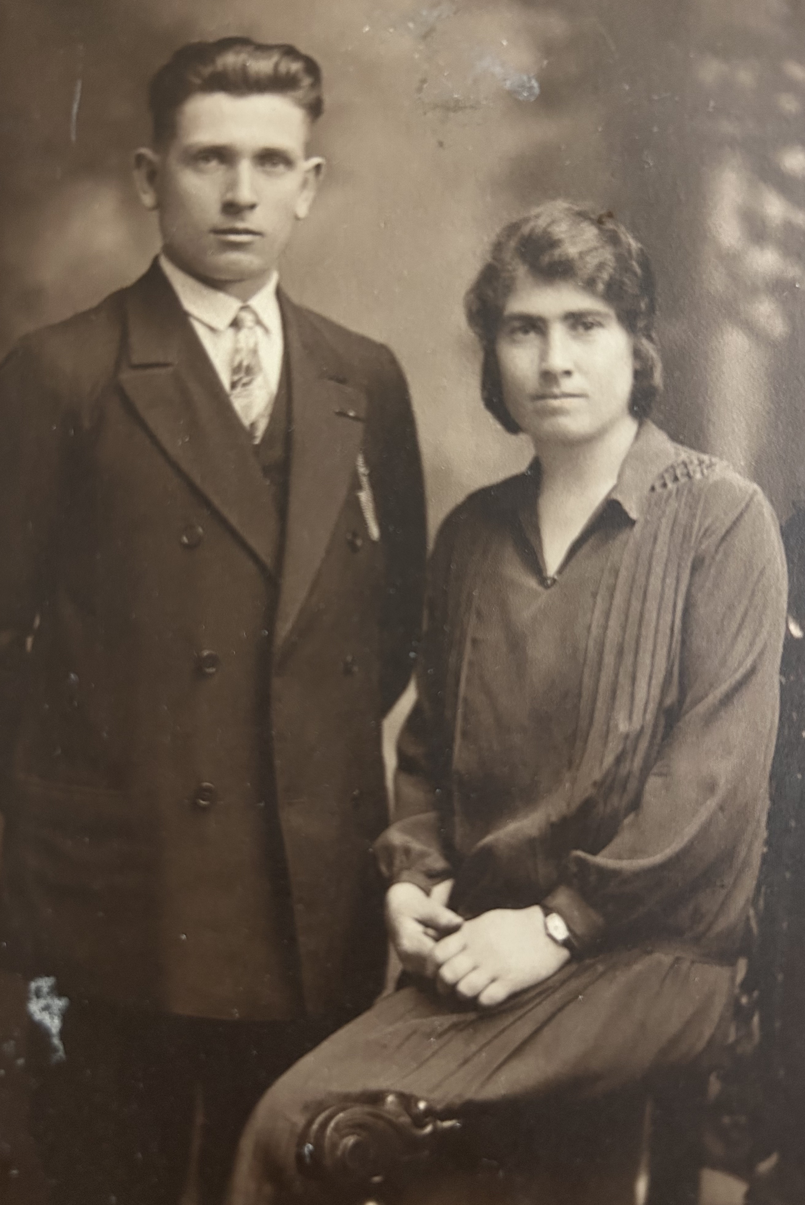 Nellie Sullivan and brother